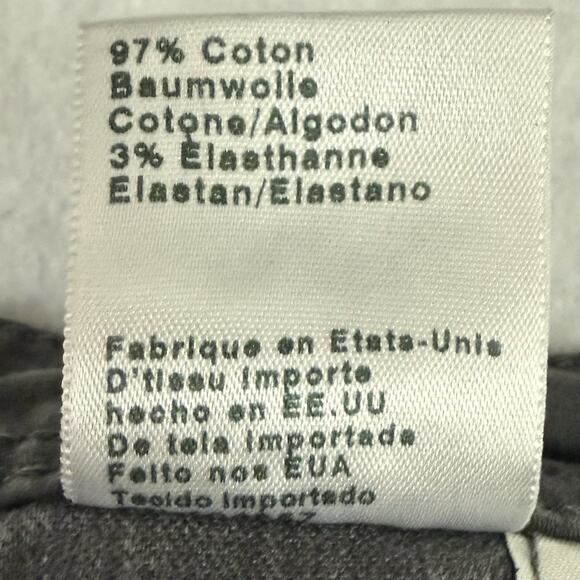 AG Adriano Goldschmied The Graduate Tailored Leg Pants Mens 33x32 Charcoal Gray - Picture 13 of 14